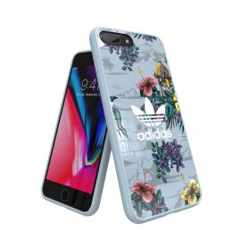 adidas Originals Floral Snap case iPhone 8 Plus Ash Grey〔アディダス〕