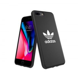 adidas Originals TPU Moulded Case BASIC iPhone 8 Plus Black/White〔アディダス〕
