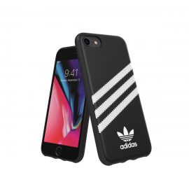 【取扱終了製品】adidas Originals Moulded Case SAMBA iPhone 8 Black/White〔アディダス〕