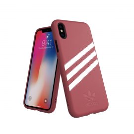 【取扱終了製品】adidas Originals Moulded Case GAZELLE iPhone X Pink〔アディダス〕