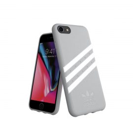 【取扱終了製品】adidas Originals Moulded Case GAZELLE iPhone 8 Grey〔アディダス〕