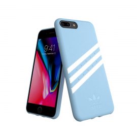 adidas Originals Moulded Case GAZELLE iPhone 8 Plus Blue〔アディダス〕