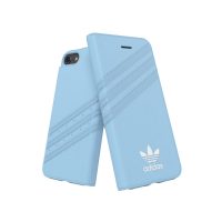 adidas Originals Booklet Case GAZELLE iPhone 8 Blue〔アディダス〕