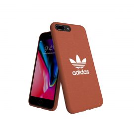 adidas Originals adicolor Moulded Case iPhone 8 Plus Shift Orange〔アディダス〕