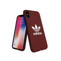 adidas Originals adicolor Moulded Case iPhone X Maroon〔アディダス〕