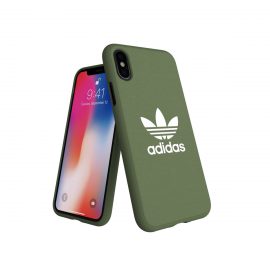 【取扱終了製品】adidas Originals adicolor Moulded Case iPhone X Trace Green〔アディダス〕