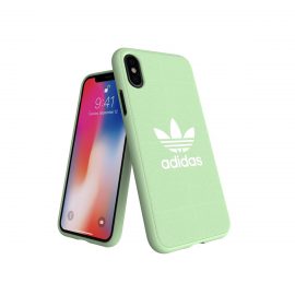 adidas Originals adicolor Moulded Case iPhone X Clear Mint〔アディダス〕