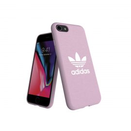 【取扱終了製品】adidas Originals adicolor Moulded Case iPhone 8 Clear Pink〔アディダス〕