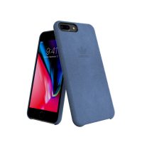 adidas Originals Slim Case ULTRASUEDE Case iPhone 8 Plus Blue〔アディダス〕