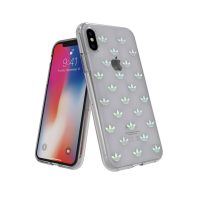 【取扱終了製品】adidas Originals Clear Case iPhone X Trefoils colorful logo〔アディダス〕