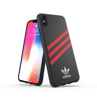 adidas Originals Moulded Case SAMBA iPhone XS Max Black/Red〔アディダス〕