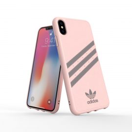 adidas Originals Moulded Case SAMBA iPhone XS Max Pink/Grey〔アディダス〕