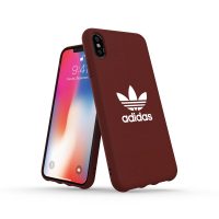 adidas Originals adicolor Moulded Case iPhone XS Max Maroon〔アディダス〕