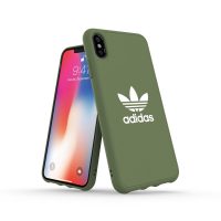 【取扱終了製品】adidas Originals adicolor Moulded Case iPhone XS Max Trace Green〔アディダス〕