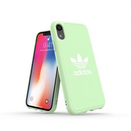 adidas Originals adicolor Moulded Case iPhone XR Clear Mint〔アディダス〕