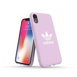 adidas Originals adicolor Moulded Case iPhone XR Clear Pink〔アディダス〕