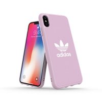 adidas Originals adicolor Moulded Case iPhone XS Max Clear Pink〔アディダス〕
