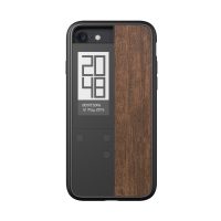 【取扱終了製品】OAXIS InkCase IVY for iPhone 7 Wood Black〔オアキシス〕