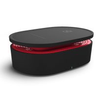 【取扱終了製品】OAXIS BENTO Wireless Speaker Black/Red〔オアキシス〕