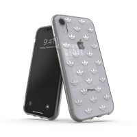 adidas Originals Clear Case SS19 iPhone XR Silver〔アディダス〕