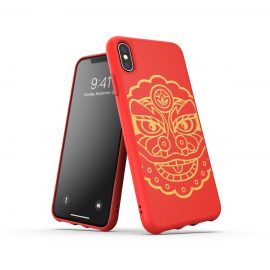 【取扱終了製品】adidas Originals Moulded Case CNY SS19 iPhone XS Red〔アディダス〕