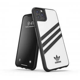 adidas Originals Moulded Case SAMBA FW19 iPhone 11 Pro Max WH/BK〔アディダス〕