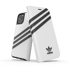【取扱終了製品】adidas Originals Booklet Case SAMBA FW19 iPhone 11 Pro WH/BK〔アディダス〕