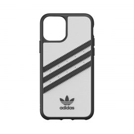 【取扱終了製品】[au+1 Collection Select] adidas Originals SAMBA Case for iPhone 11 Pro WH/BK〔アディダス〕