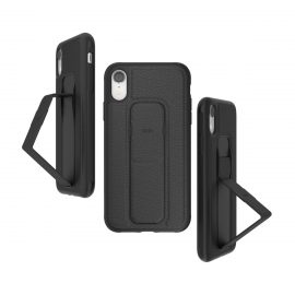 【取扱終了製品】clckr GRIPCASE Foundation iPhone XR Black〔クリッカー〕