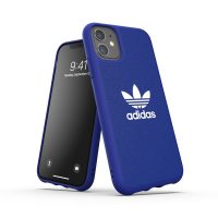 【取扱終了製品】adidas Originals Moulded Case CANVAS for iPhone 11 collegiate power blue〔アディダス〕