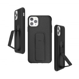 【取扱終了製品】clckr GRIPCASE Foundation for iPhone 11 Pro Max BLACK〔クリッカー〕