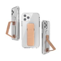 【取扱終了製品】clckr CLEAR GRIPCASE FOUNDATION for iPhone 11 Pro CLEAR/ROSE GOLD COLORED〔クリッカー〕