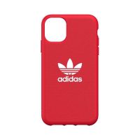 【取扱終了製品】[au+1 Collection Select] adidas Originals adicolor Case for iPhone 11 red〔アディダス〕