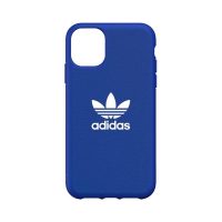 【取扱終了製品】[au+1 Collection Select] adidas Originals adicolor Case for iPhone 11 blue〔アディダス〕