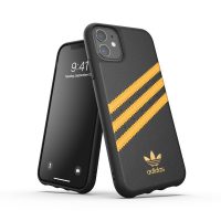 【取扱終了製品】adidas Originals Moulded Case SAMBA SS20 iPhone 11 Black/Gold〔アディダス〕