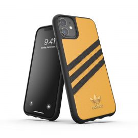 【取扱終了製品】adidas Originals Moulded Case SAMBA SS20 iPhone 11 Gold〔アディダス〕