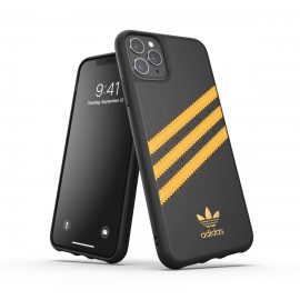 adidas Originals Moulded Case SAMBA SS20 iPhone 11 Pro Max Black/Gold〔アディダス〕