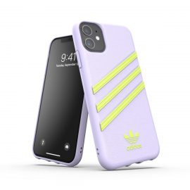 【取扱終了製品】adidas Originals Moulded Case SAMBA SS20 iPhone 11 Tint/Yellow〔アディダス〕