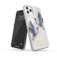 adidas Originals Clear Case CNY iPhone 11 Pro Max Blue/Gold〔アディダス〕