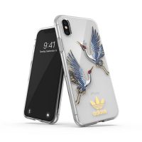 adidas Originals Clear Case CNY iPhone XS Blue/Gold