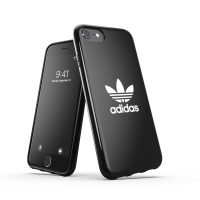 【取扱終了製品】adidas Originals Snap Case Trefoil FW20 iPhone SE（第2世代） Black〔アディダス〕