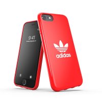 【取扱終了製品】adidas Originals Snap Case Trefoil FW20 iPhone SE（第2世代） Scarlet〔アディダス〕