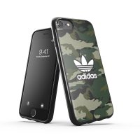 【取扱終了製品】adidas Originals Snap Case Graphic AOP FW20 iPhone SE（第2世代） Black/Night Cargo〔アディダス〕