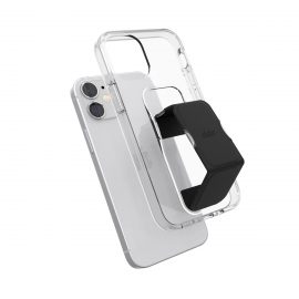 clckr GRIPCASE Clear iPhone 12 mini Clear/Black〔クリッカー〕