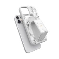 clckr GRIPCASE Marble iPhone 12 mini White Marble〔クリッカー〕