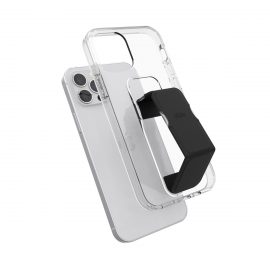 【取扱終了製品】clckr GRIPCASE Clear iPhone 12 / iPhone 12 Pro Clear/Black〔クリッカー〕