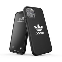 【取扱終了製品】adidas Originals BASIC FW20 iPhone 12 / iPhone 12 Pro Black/White〔アディダス〕