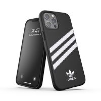 【取扱終了製品】adidas Originals SAMBA FW20 iPhone 12 Pro Max Black/White〔アディダス〕