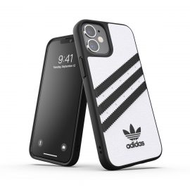 【取扱終了製品】adidas Originals SAMBA FW20 iPhone 12 mini White /Black〔アディダス〕
