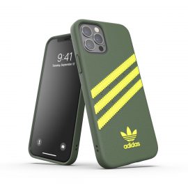 adidas Originals SAMBA FW20 iPhone 12 / iPhone 12 Pro Wild Pine/Acid Yellow〔アディダス〕